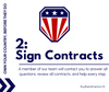 2: SIGN CONTRACT